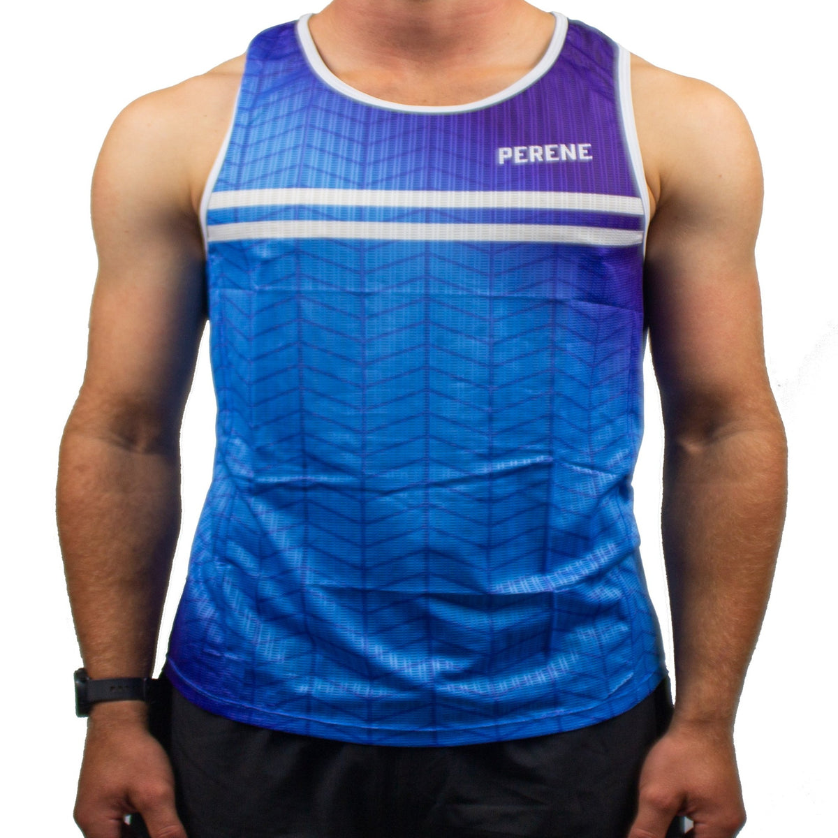 MEN'S ULTRA LIGHTWEIGHT RUNNING SINGLET PERENE