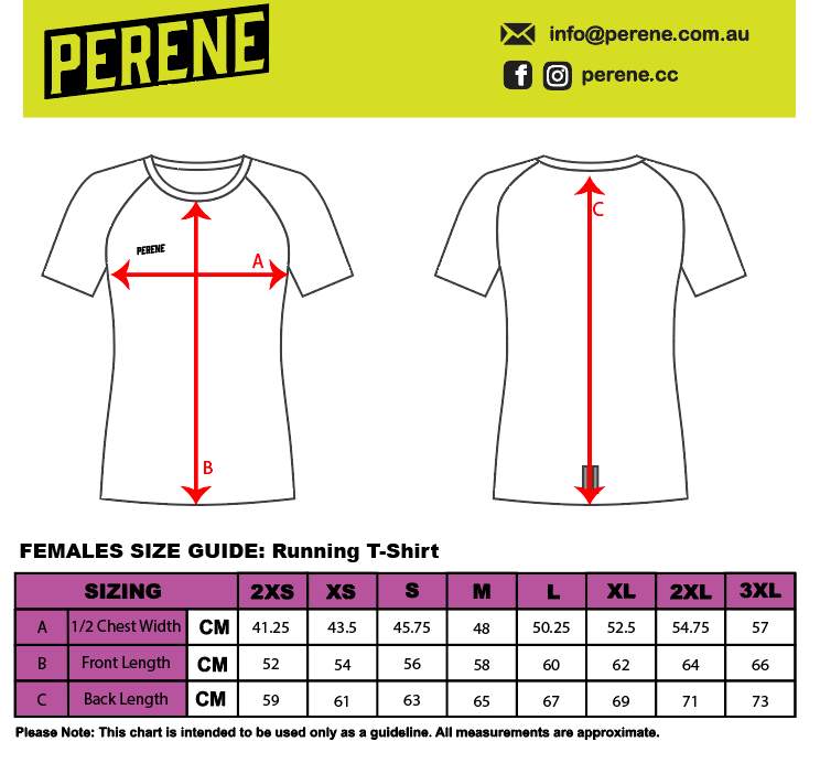 GK ENDURANCE x PERENE: Female Running T-Shirt