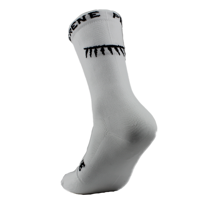 PERENE Performance Cycling Socks [White with Eye]