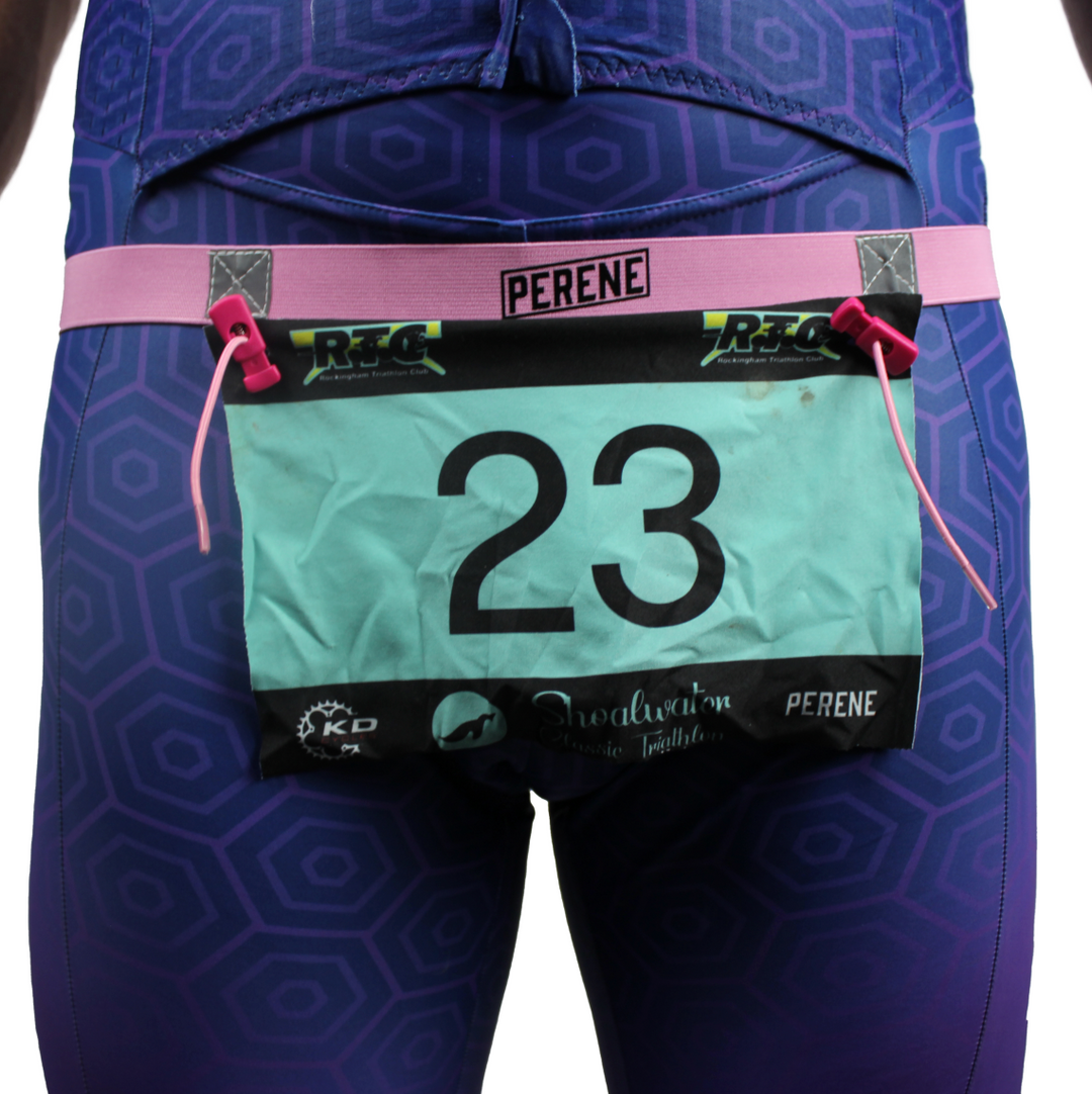 Perene Race Number Belt