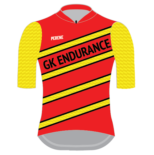 GK ENDURANCE x PERENE: Female SS Cycling Jersey (Retro Design)