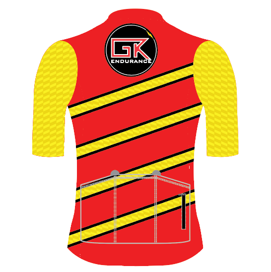 GK ENDURANCE x PERENE: Female SS Cycling Jersey (Retro Design)