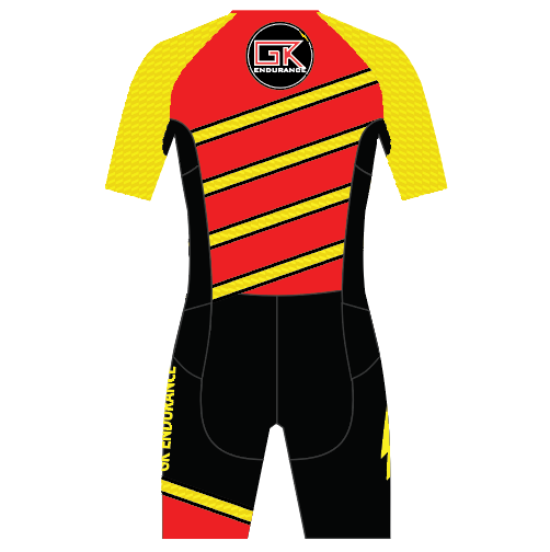 GK ENDURANCE x PERENE: Female Sleeved Tri Suit (Retro Design)