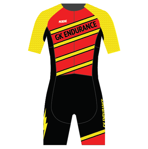 GK ENDURANCE x PERENE: Female Sleeved Tri Suit (Retro Design)