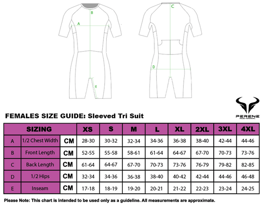 Ogging x Perene: Female Sleeved Elite Tri Suit