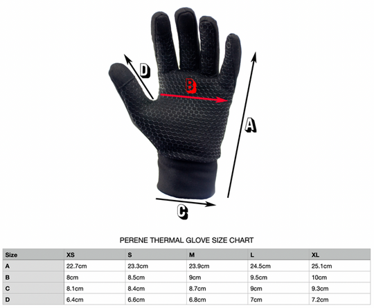 PERENE ESSENTIALS THERMAL GLOVES